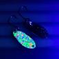 Preview: Mahi 2.5g Spoon #012 UV Aktiv Million Dots White / Black Holo