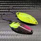 Preview: Leaf 3.0g Spoon #092 UV Aktiv Apex Predator – Neon Venom - Yellow-Pink-Black / Yellow - Black Dots