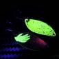 Preview: Leaf 3.0g Spoon #092 UV Aktiv Apex Predator – Neon Venom - Yellow-Pink-Black / Yellow - Black Dots