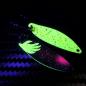 Preview: Kicker 3.5g Spoon #092 UV Aktiv Apex Predator – Neon Venom - Yellow-Pink-Black / Yellow - Black Dots