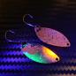Preview: Leaf 3.0g Spoon #091 UV Aktiv Apex Predator – Acid Strike - Brown-Green-Black-Orange / Brown - Black Dots