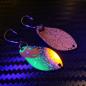 Preview: Jelly 3.0g Spoon #091 UV Aktiv Apex Predator – Acid Strike - Brown-Green-Black-Orange / Brown - Black Dots