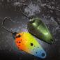 Preview: Scorpio 1.7g Spoon #086 UV Aktiv Blue Yellow Orange / Flip Flop Green-Purple