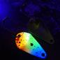 Preview: Scorpio 1.7g Spoon #086 UV Aktiv Blue Yellow Orange / Flip Flop Green-Purple