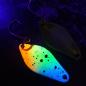 Preview: Belly 2.5g Spoon #086 UV Aktiv Blue Yellow Orange / Flip Flop Green-Purple