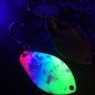 Preview: Jelly 3.0g Spoon #085 UV Aktiv Yellow Blue Pink / Flip Flop Purple-Greenbrown