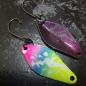 Preview: Belly 2.5g Spoon #085 UV Aktiv Yellow Blue Pink / Flip Flop Purple-Greenbrown