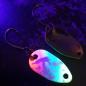 Preview: Adder 2.0g Spoon #085 UV Aktiv Yellow Blue Pink / Flip Flop Purple-Greenbrown