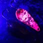 Preview: Taurus 4.3g Spoon #080 Dark Holo Orange / UV Aktiv Raspberry Brown