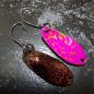 Preview: Yami 2.5g Spoon #080 Dark Holo Orange / UV Aktiv Raspberry Brown