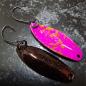 Preview: Sword 3.1g Spoon #080 Dark Holo Orange / UV Aktiv Raspberry Brown