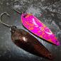 Preview: Dominator 2.9g Spoon #080 Dark Holo Orange / UV Aktiv Raspberry Brown