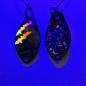 Preview: Jelly 2.0g Spoon #072 UV Aktiv Claw Yellow Orange / Black Holo Flakes Gold Silver Pink