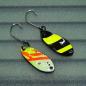 Preview: Mahi 2.5g Spoon #035 UV Aktiv Atomic Yellow / Black - Yellow