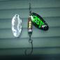 Preview: Creek Seeker 3.8g Spinner #003 UV Aktiv Camo Green