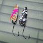 Preview: Whisper 2.2g Spoon #057 UV Aktiv FlipFlop Bug Pink / Black White Holo