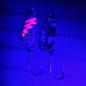 Preview: Whisper 2.2g Spoon #057 UV Aktiv FlipFlop Bug Pink / Black White Holo