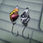 Preview: Stormy 2.3g Spoon #059 UV Aktiv FlipFlop Bug Orange Yellow / Black White Holo