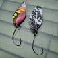 Preview: Belly 2.5g Spoon #059 UV Aktiv FlipFlop Bug Orange Yellow / Black White Holo