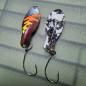 Preview: Storm 2.5g Spoon #059 UV Aktiv FlipFlop Bug Orange Yellow / Black White Holo