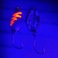 Preview: Belly 2.5g Spoon #058 UV Aktiv FlipFlop Bug Red / Black White Holo