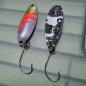 Preview: Sword 3.1g Spoon #058 UV Aktiv FlipFlop Bug Red / Black White Holo