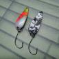 Preview: Whisper 2.2g Spoon #058 UV Aktiv FlipFlop Bug Red / Black White Holo