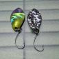 Preview: Jelly 3.0g Spoon #056 UV Aktiv FlipFlop Bug Yellow Blue / Black White Holo