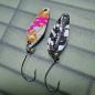 Preview: Sting 2.5g Spoon #057 UV Aktiv FlipFlop Bug Pink / Black White Holo