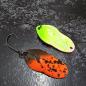 Preview: Wavemaker 3.0g Spoon #087 UV Aktiv Orange Dark Brown / White Green