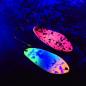 Preview: Yami 3.0g Spoon #089 UV Aktiv Orange Blue LimeGreen / Raspberry Dark Brown