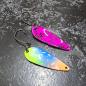 Preview: Whisper 2.2g Spoon #089 UV Aktiv Orange Blue LimeGreen / Raspberry Dark Brown