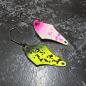 Preview: Stormy 2.3g Spoon #088 UV Aktiv Yellow Olive Green / White Pink