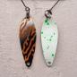 Preview: Rozah 2.5g Spoon #076 Brown Wild Mesh / UV Aktiv White Green Dots