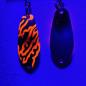 Preview: Yami 2.5g Spoon #077 UV Aktiv Orange Wild Mesh / FlipFlop Green Purple