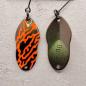 Preview: Wavemaker 3.0g Spoon #077 UV Aktiv Orange Wild Mesh / FlipFlop Green Purple