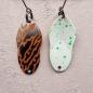 Preview: Wavemaker 3.0g Spoon #076 Brown Wild Mesh / UV Aktiv White Green Dots