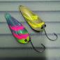 Preview: Dominator 3.8g Spoon #051 UV Aktiv FlipFlop Electric Pink / Gold Neon Yellow