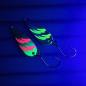 Preview: Whisper 2.2g Spoon #051 UV Aktiv FlipFlop Electric Pink / Gold Neon Yellow