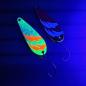 Preview: Dominator 3.8g Spoon #048 UV Aktiv Electric Orange / Red Neon Blue