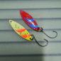 Preview: Kicker 2.7g Spoon #048 UV Aktiv Electric Orange / Red Neon Blue