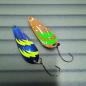 Preview: Dominator 3.8g Spoon #049 UV Aktiv Electric Yellow / Brown Neon Green