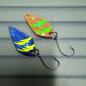 Preview: Crucial 2.5g Spoon #049 UV Aktiv Electric Yellow / Brown Neon Green