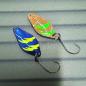 Preview: Belly 2.5g Spoon #049 UV Aktiv Electric Yellow / Brown Neon Green