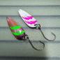 Preview: Whisper 2.2g Spoon #050 UV Aktiv FlipFlop Electric Green / Silver Neon Raspberry