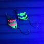 Preview: Stormy 2.3g Spoon #051 UV Aktiv FlipFlop Electric Pink / Gold Neon Yellow