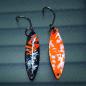 Preview: Kicker 2.7g Spoon #055 UV Aktiv Camo Orange / Orange White