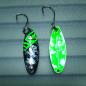 Preview: Sword 3.1g Spoon #054 UV Aktiv Camo Green / Green White