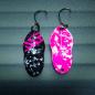 Preview: Wavemaker 3.0g Spoon #053 UV Aktiv Camo Pink / Pink White