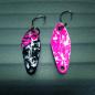 Preview: Sting 2.5g Spoon #053 UV Aktiv Camo Pink / Pink White